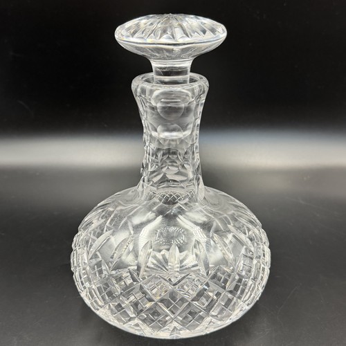 Vintage large crystal - large, cut