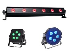 Stage Show DJ Lights | UltraBar 6/9 | 8 Small Lights | Controller DMX W/£1,200