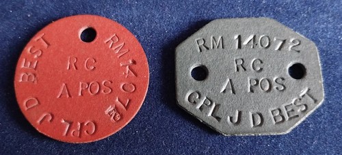British military discs - british,