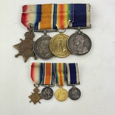 WW1 Medal Group Royal Navy Artificer Engineer T Maher 269466 HMS Cormorant