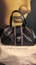 Louis Vuitton Griet Monogram Mirage Noir M95579 Womens Black Leather Tote Bag
