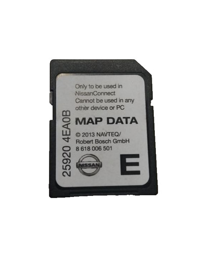 Genuine nissan sat nav card - sat,
