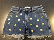 Hollister blue denim short