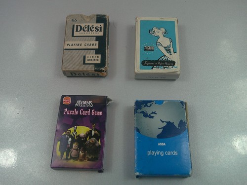 Vintage playing cards card - vintage, &