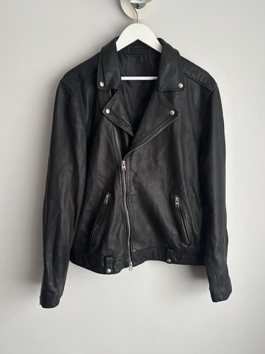 All saints leather jacket lomi - all,