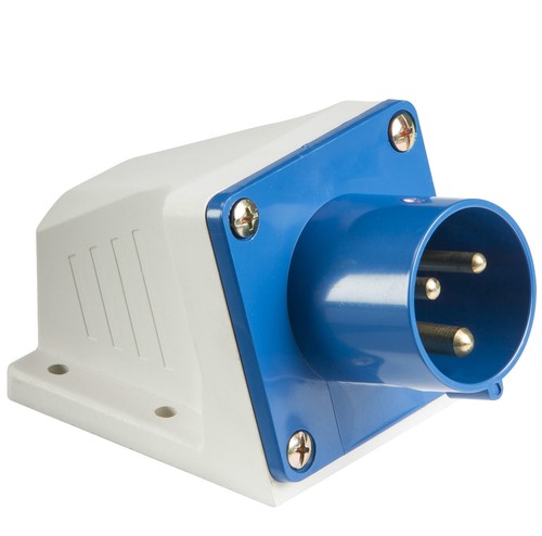 240v 32a pin - pin, blue