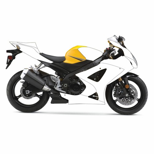Full abs unpainted fairing kit - full,