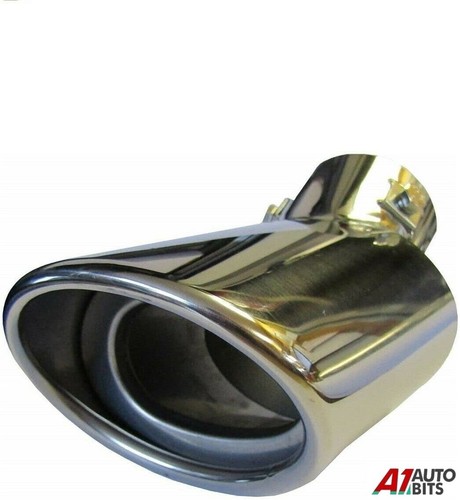 Steel exhaust trim tip - steel,