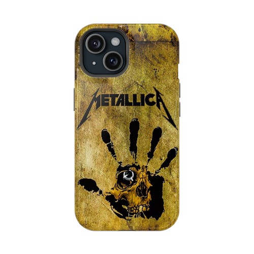 Metallica handprint phone - metallica,