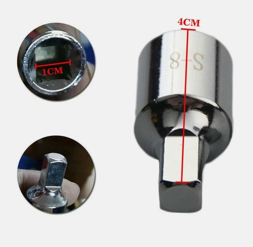 8mm square oil sump - 8mm, drain