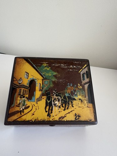 Vintage scenic trinket box - scenic,
