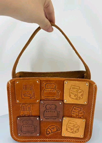 Handmade genuine leather mini - genuine,