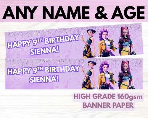 Personalised kpop birthday - 2x,