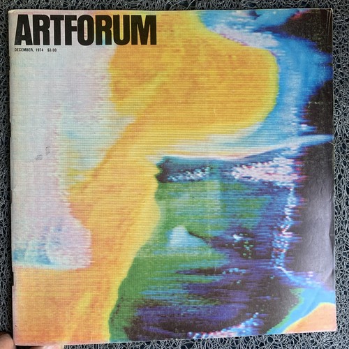 Artforum vol no 4 - artforum, no.