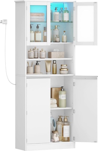 White larder unit tall - white,