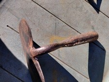 Vintage Steel Garden Neck Hoe
