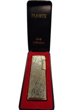 Flamex Gold Plated Gas Lighter