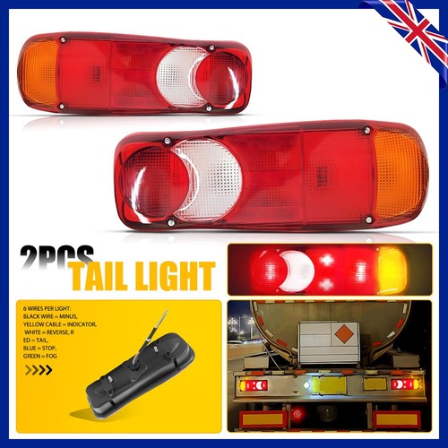 Pair rear lights 24v - lights, tail