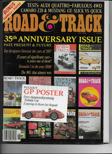Road track magazine usa - magazine,