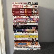 Manga anime 20 volumes job lot