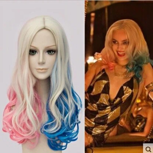 Harley quinn cosplay wig - cosplay,