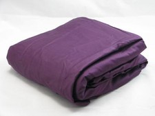 $200+tax Charter Club Damask 500TC Queen Duvet Cover PURPLE Violet Amethyst New