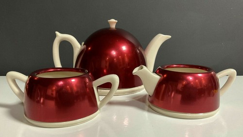 1930 art deco everhot teapot - art,