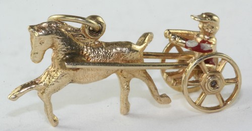 Vintage 14k gold horse - vintage,