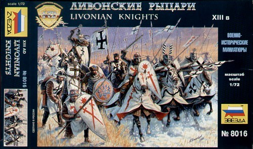 Zvezda livonian knights - livonian, #