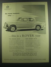 1957 Rover 105/R and 105/S