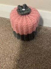 Hand Knitted Toilet Roll Cover