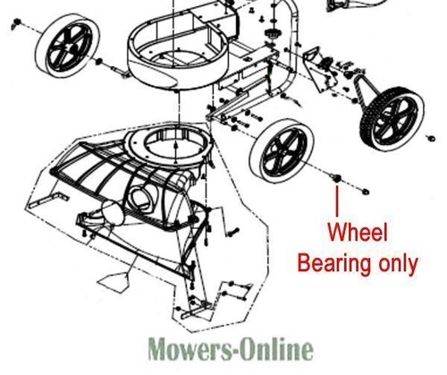 Billy goat flanged wheel - goat,