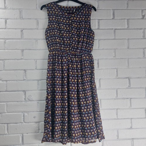 Tenki owl print - skater, dress