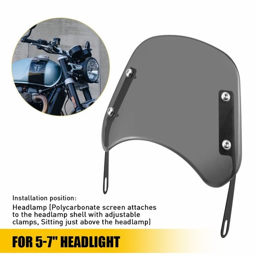 Universal motorcycle headlight - universal,