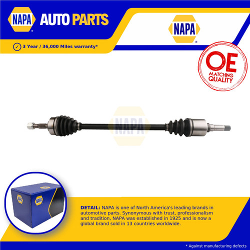 Drive shaft fits citroen - fits, c3