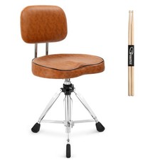 Drum Throne with Backrest