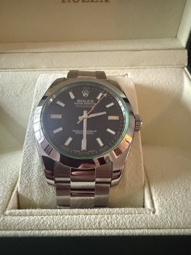 Rolex milgauss 116400gv - rolex,