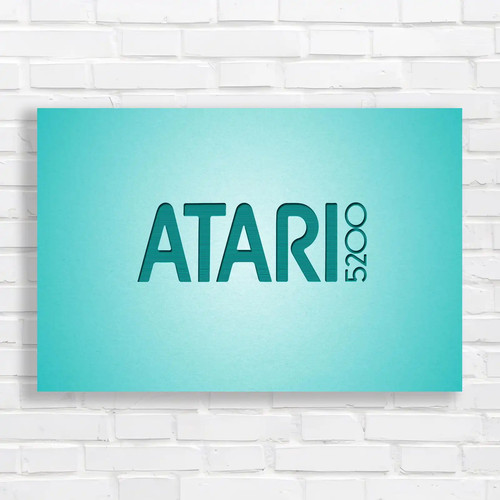 Modern minimalist atari 5200 - modern,