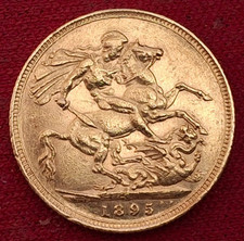 Gold Sovereign - 1895 Sydney