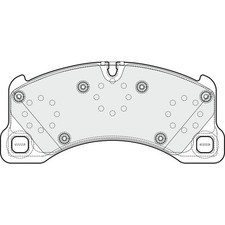 Brake Pads Set For VW Touareg