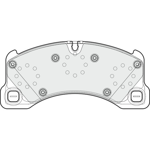 Brake pads for porsche - for,