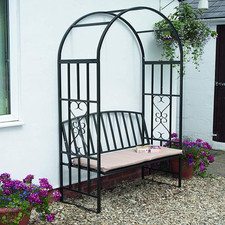 Garden Metal Rose Arch with