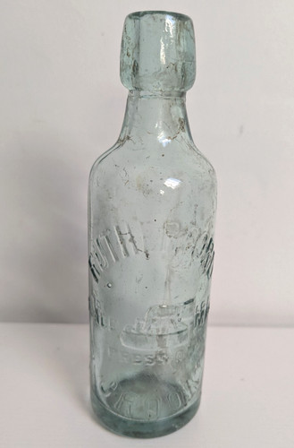 Vintage antique glass bottle - vintage,