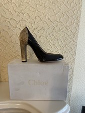 Chloe Patent And Snake Leather