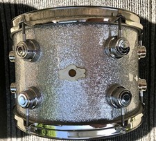 Camco 12x8 Tom Drum LA Era Silver Sparkle