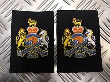 Genuine British Royal Navy RN Warrant Officer (WO1) Rank Slides Epaulettes - NEW