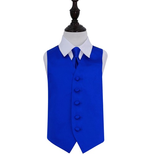 Royal blue plain satin solid - blue,