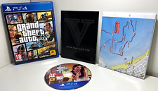 NEAR MINT (PS4) Grand Theft Auto V 5 + MAP -  Same Day Dispatched - UK PAL