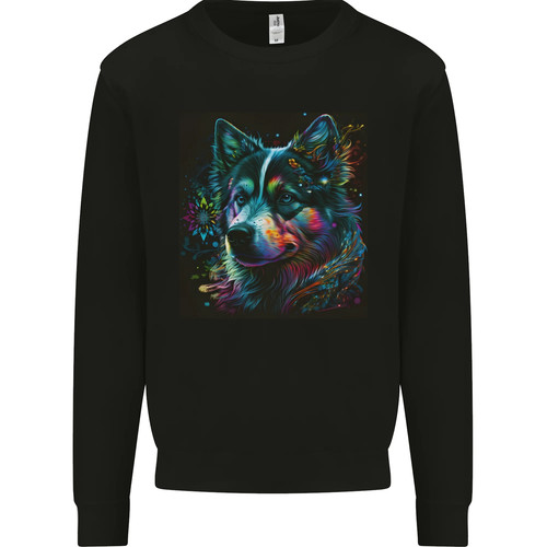 Husky dog kids - a, sweatshirt