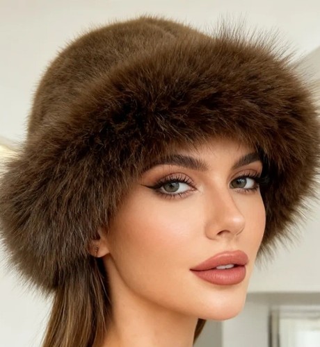 Ladies russian fluffy faux - ladies',